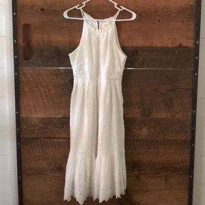 White anthropology Maeve sun dress